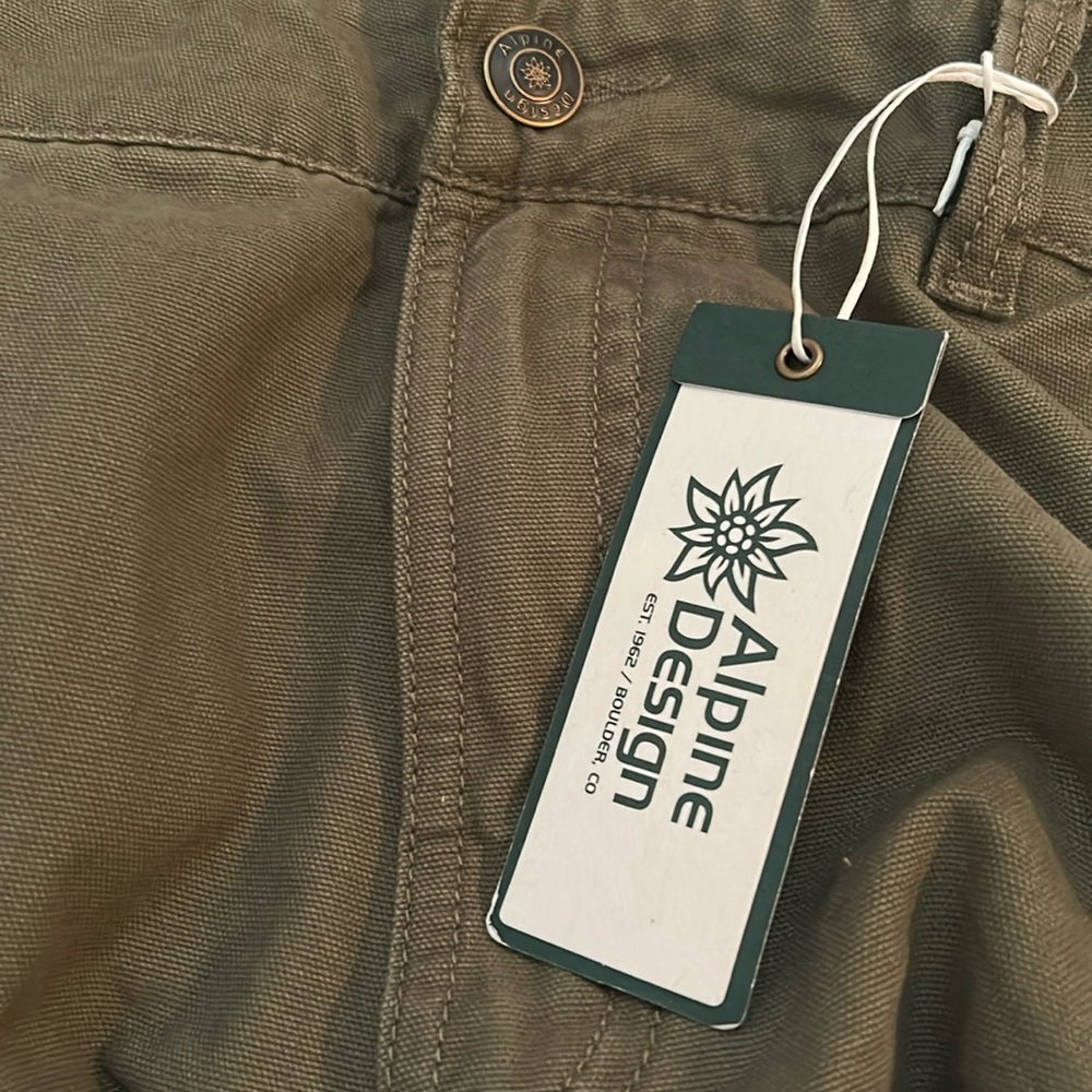 Alpine Design Men's Olive Cargo Pants